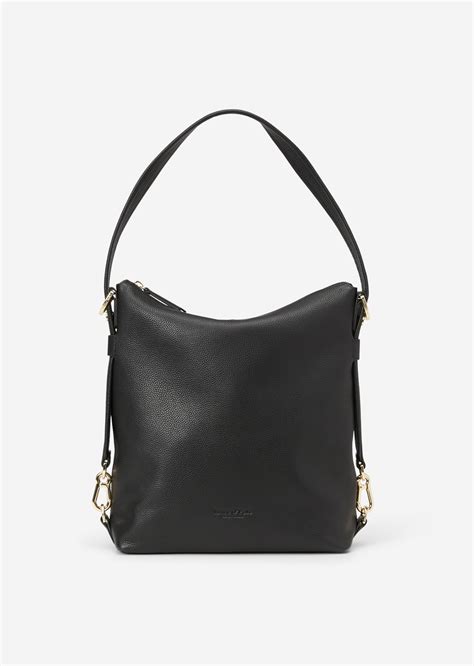 Marcie Hobo Bag aus genarbtem Leder 